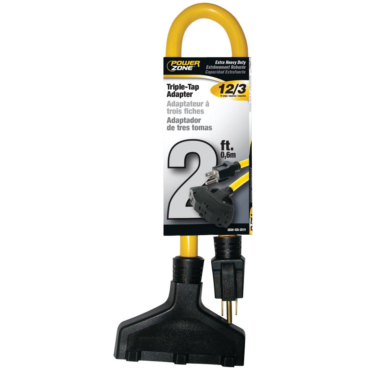 EXTENSION CORD  2' 12/3 STW