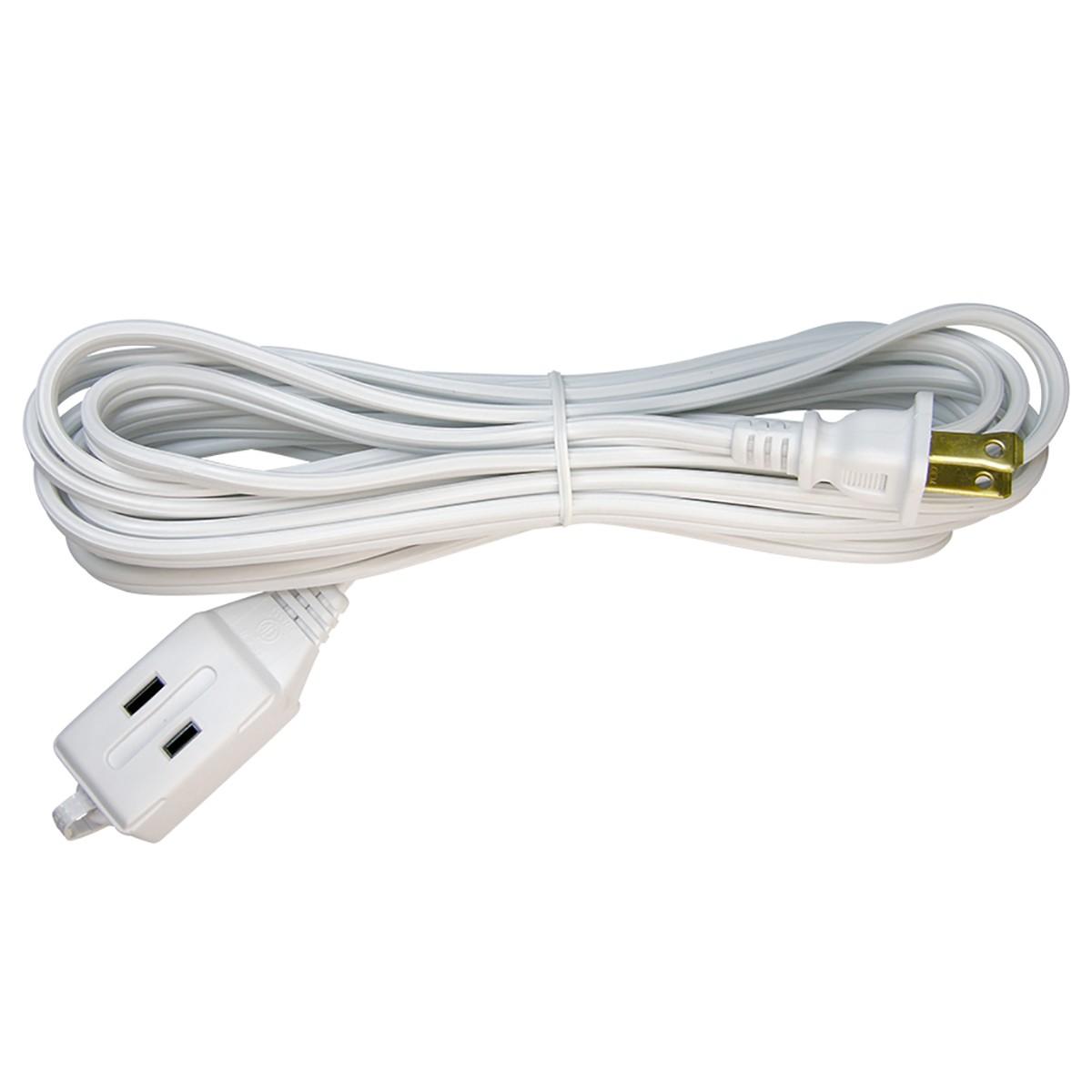 0602W/00322 16/2X12 Ext Cord Wht