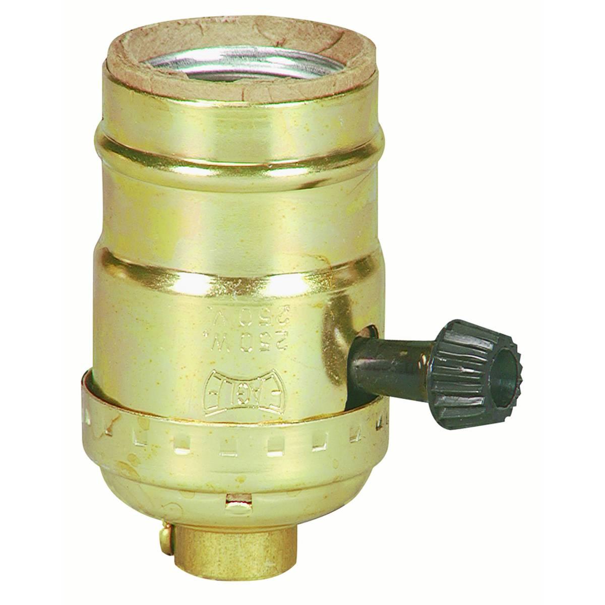 LAMPHOLDER METAL TURNKNOB