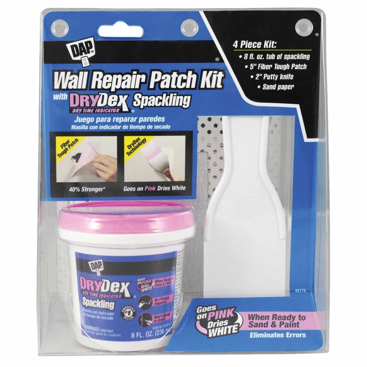 DAP 12345 Wall Repair Patch Kit, White