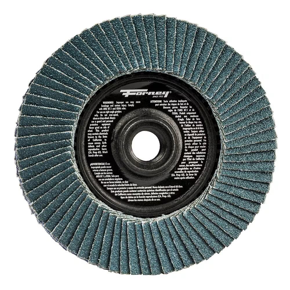 71923 4-1/2 in Double-Sided Flap Disc Forney Back View
