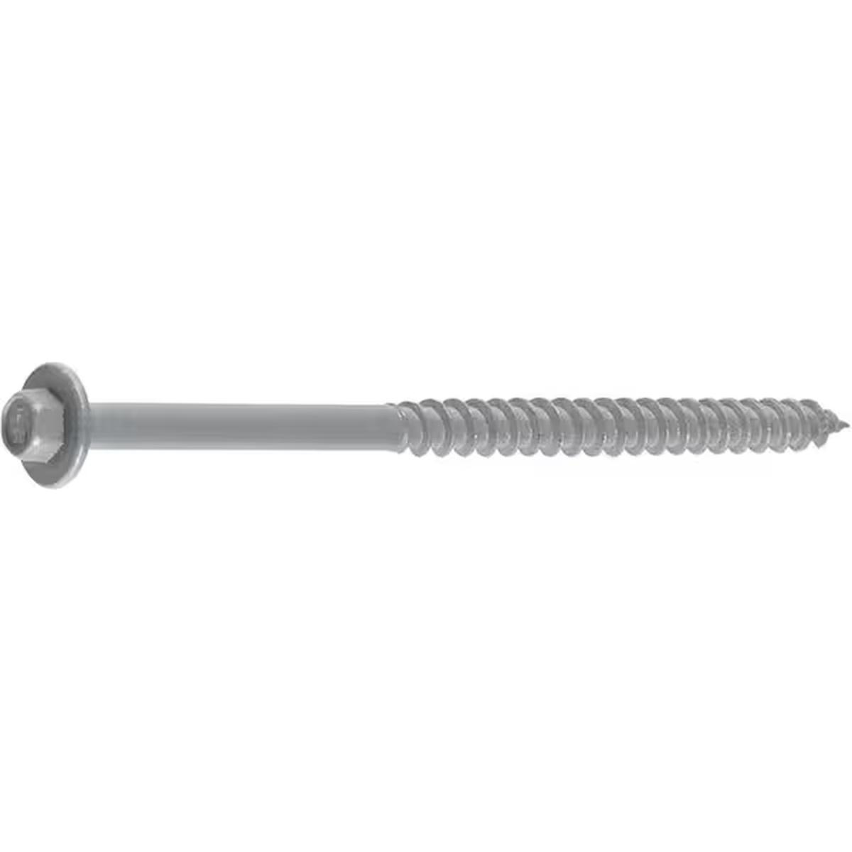 LedgerLOK Structural Ledger Board Screws, Hex Head 5-in Gray 12-Pack Alt #2