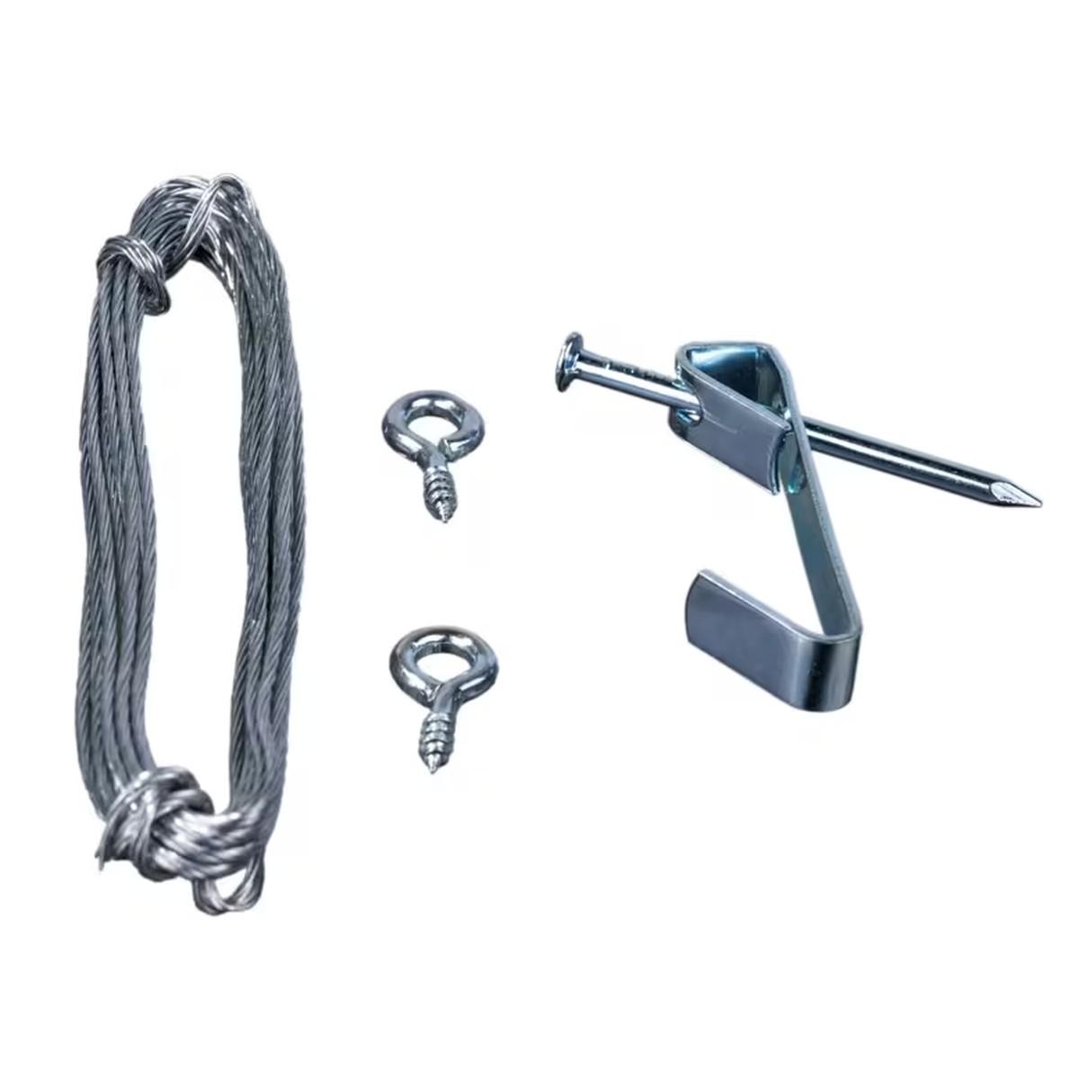 Zinc Picture Hanger Kit 50-lb