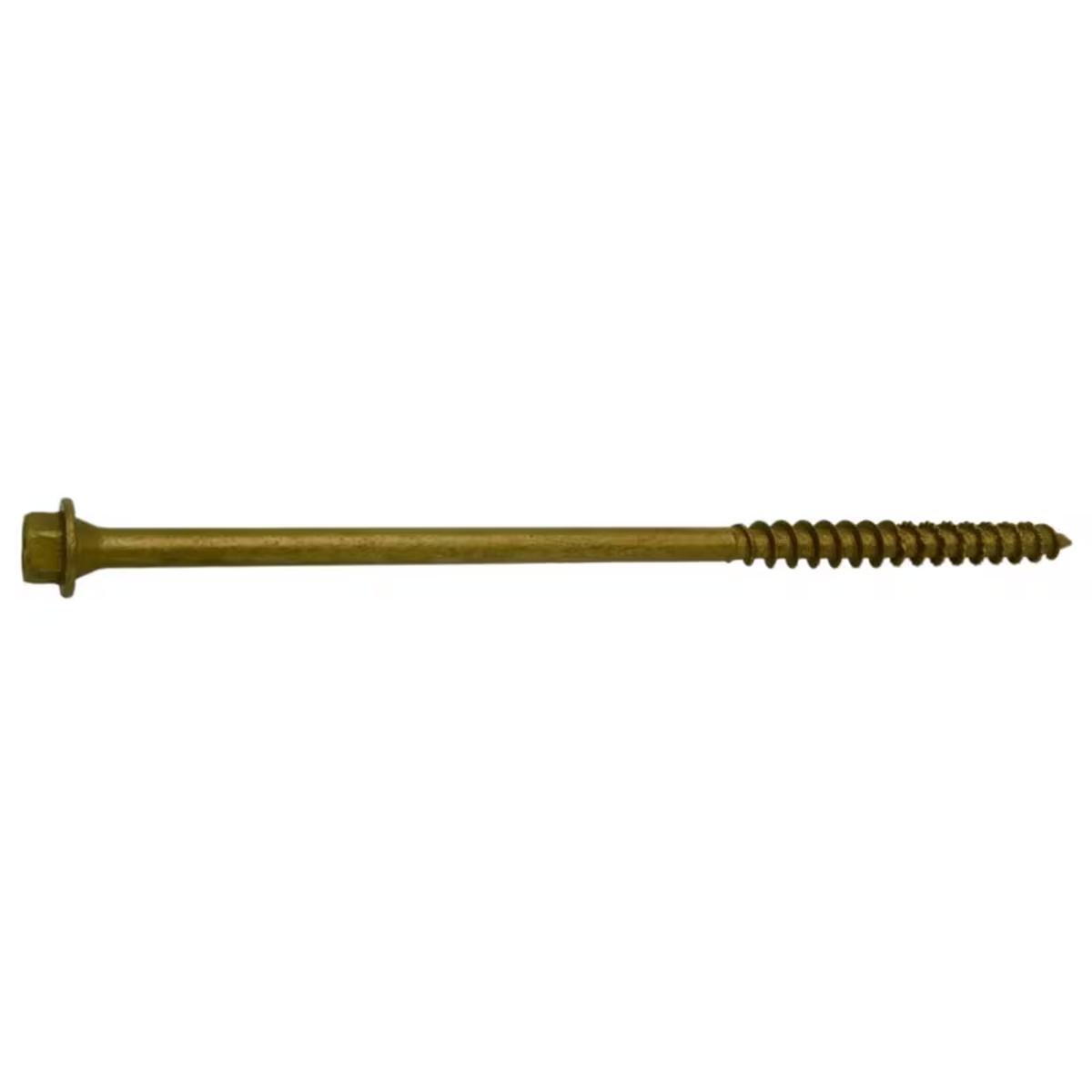 52552 1/4X6 HexScrew  Timber
