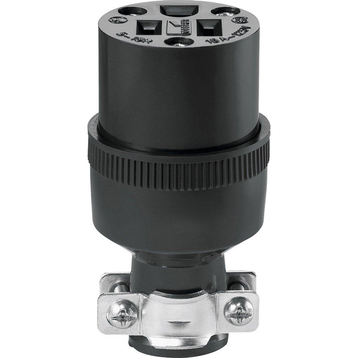 3 WIRE RUBBER GROUNDED CONNECTOR
