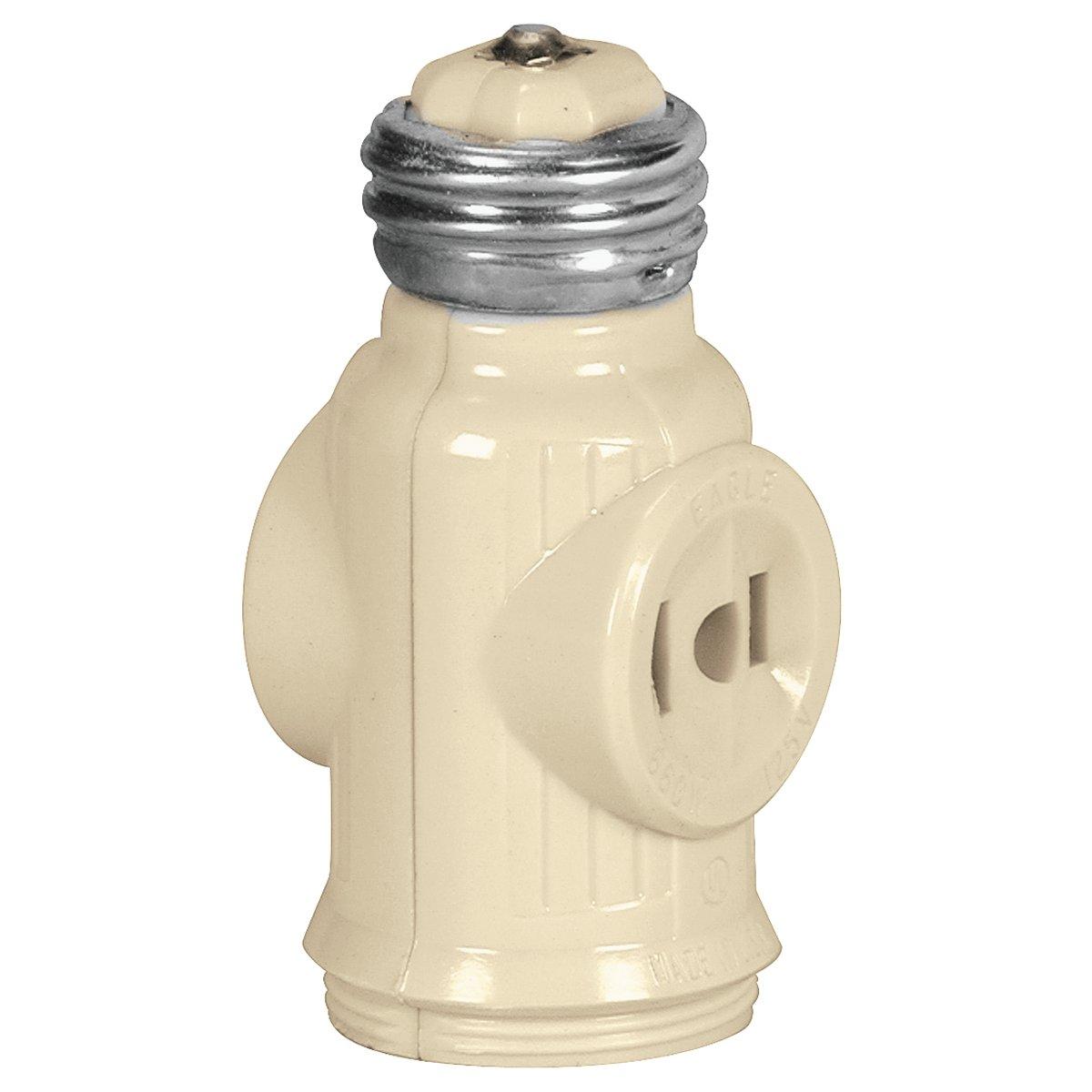 KEYLESS LAMPHOLDER TAP IVORY