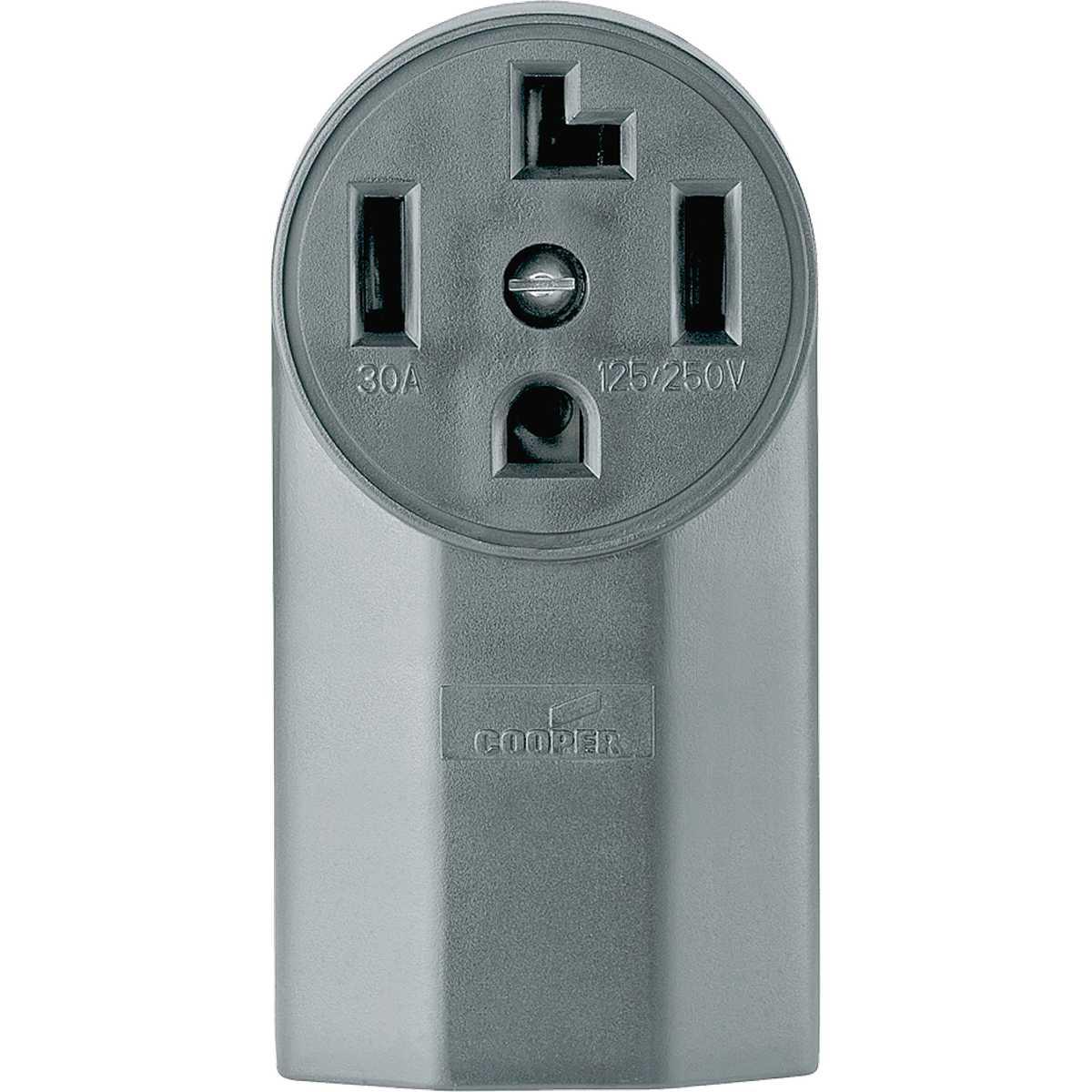 RANGE & DRYER RECEPTACLE 30A 4W