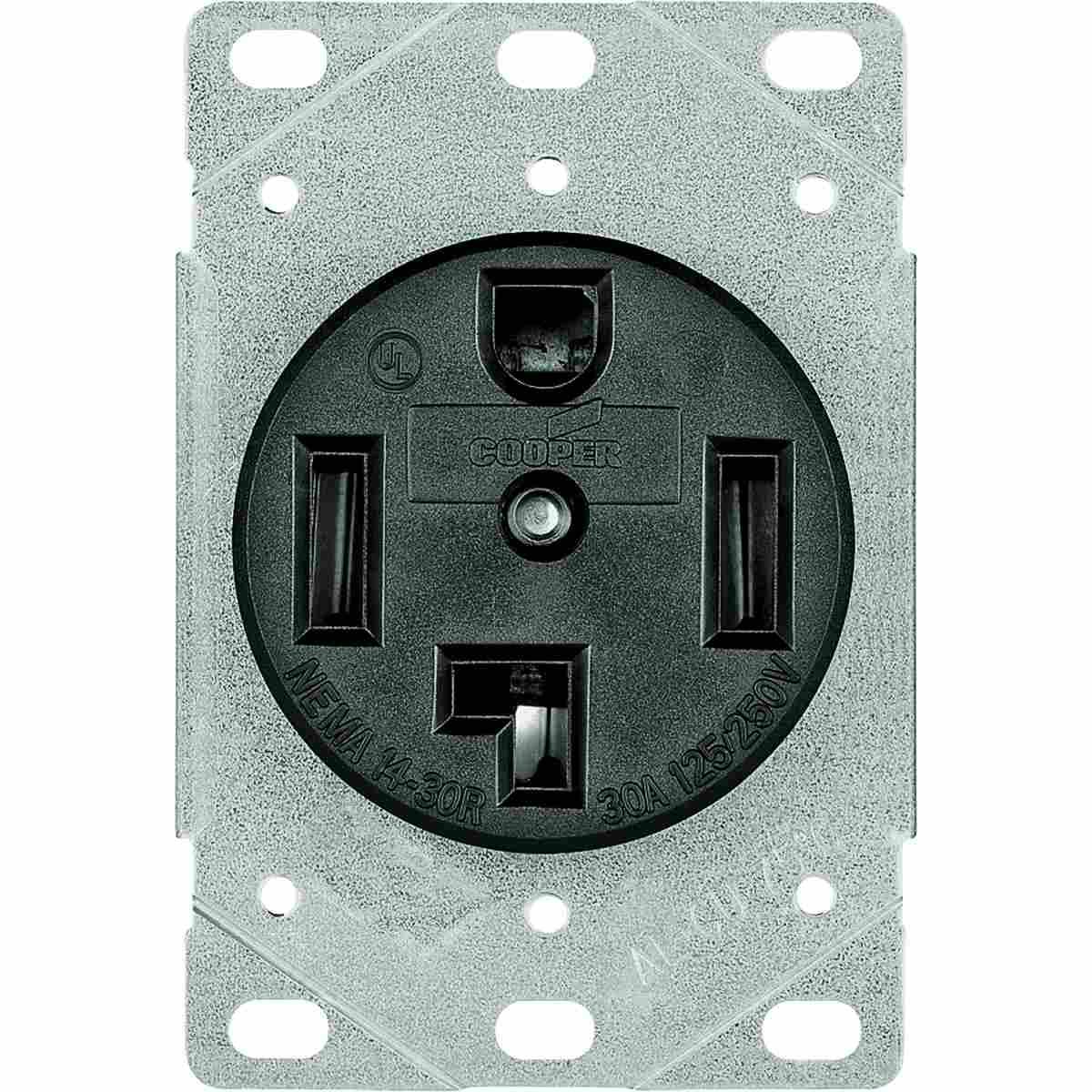 FLUSH GROUND RECEPTACLE 30A 4W