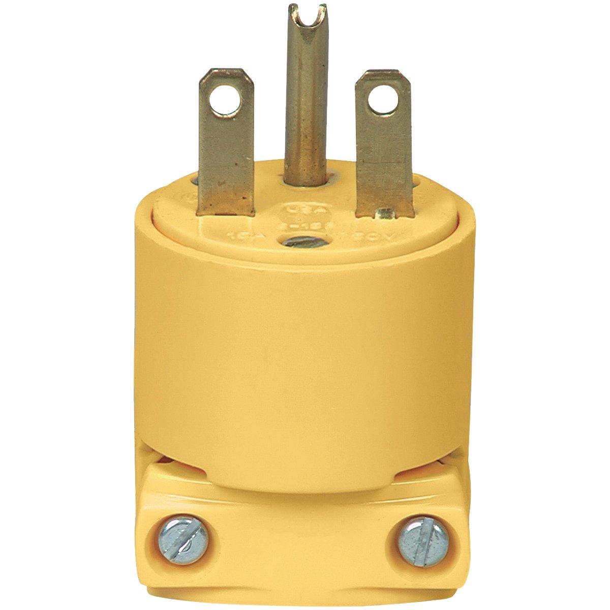 GROUNDED CONNECTOR 15A 2P