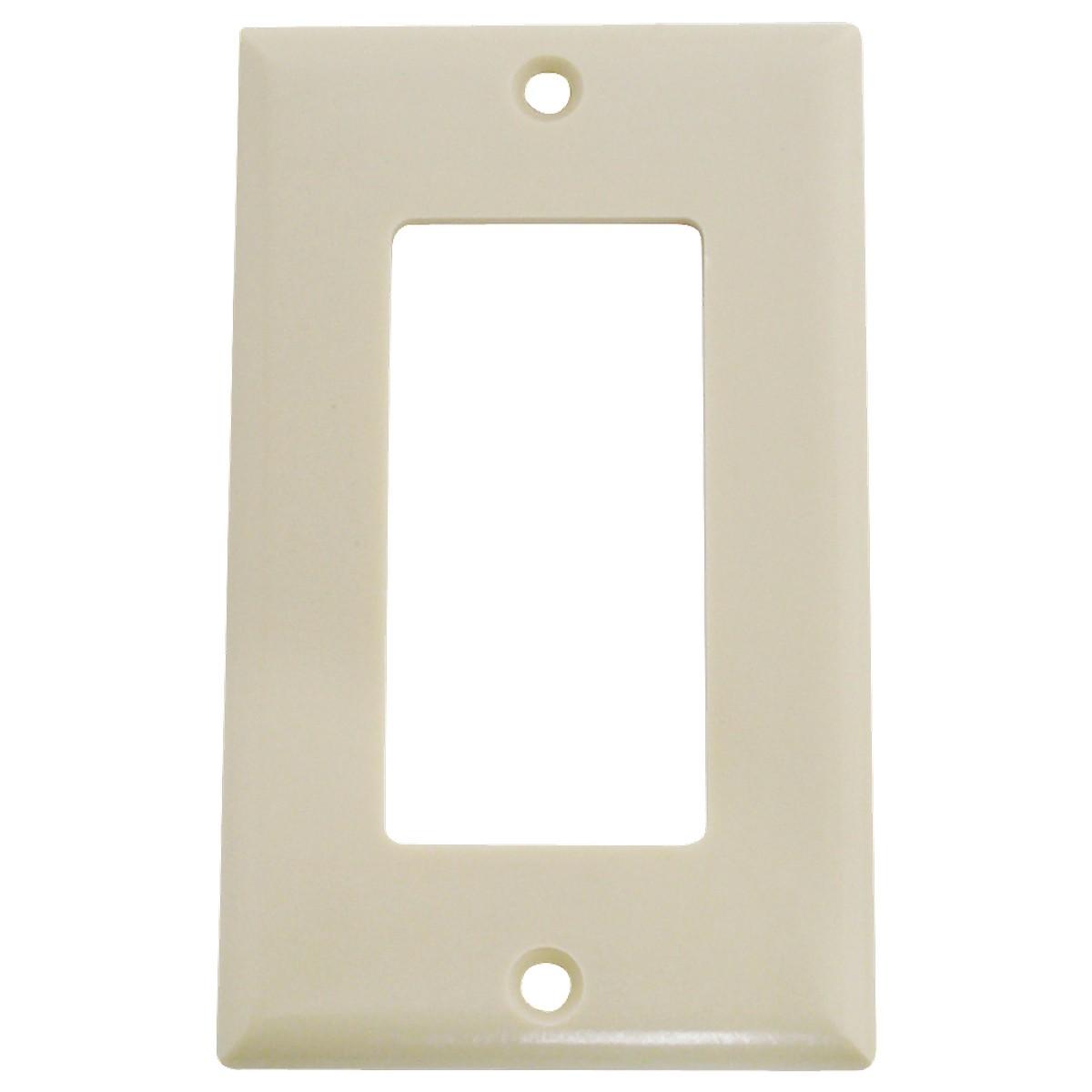 ROCKER PLATE 1 GANG IVORY