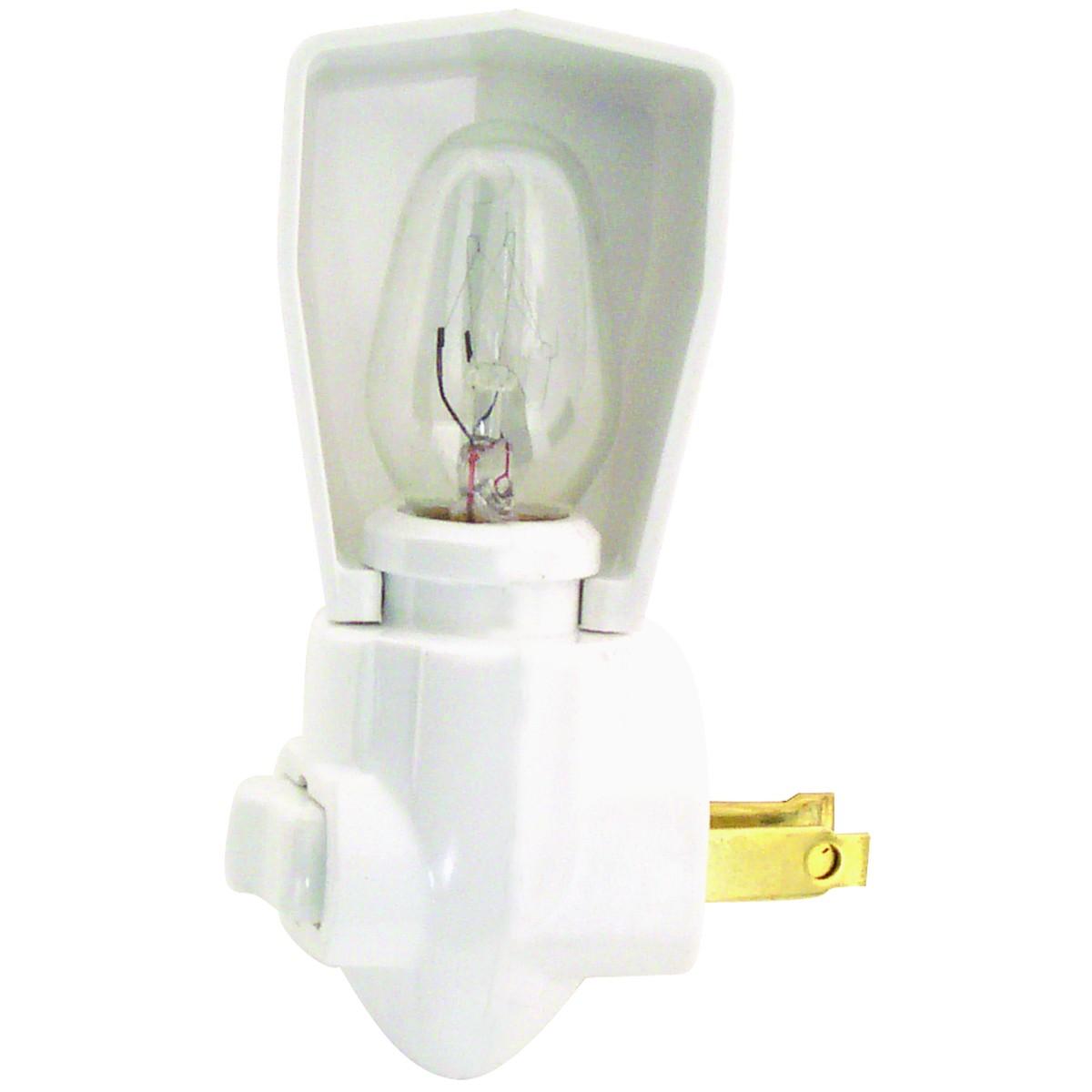NIGHT LIGHT W/ SWITCH WHITE