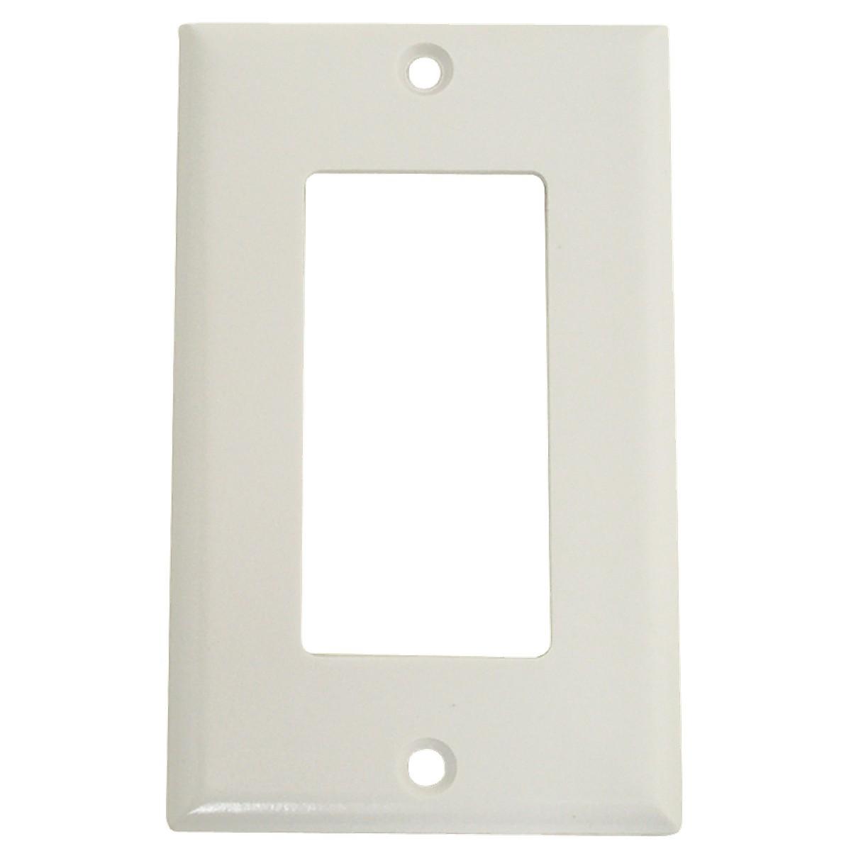 Rocker Plate 1 Gang White