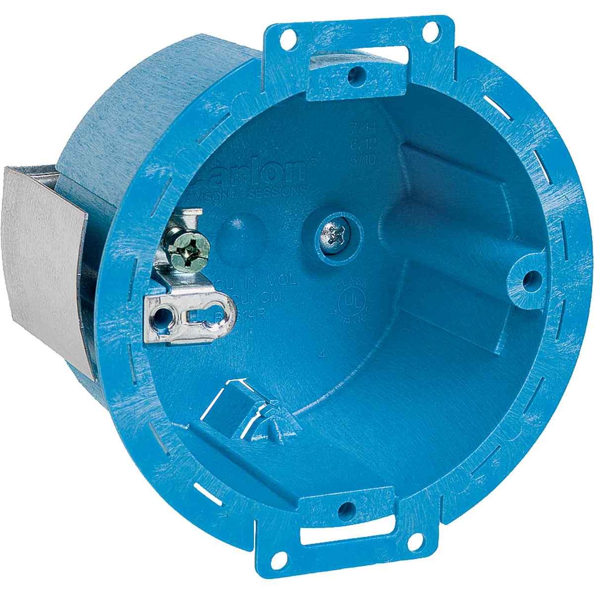 OLD WORK BOX ROUND 14-1/2 CU IN