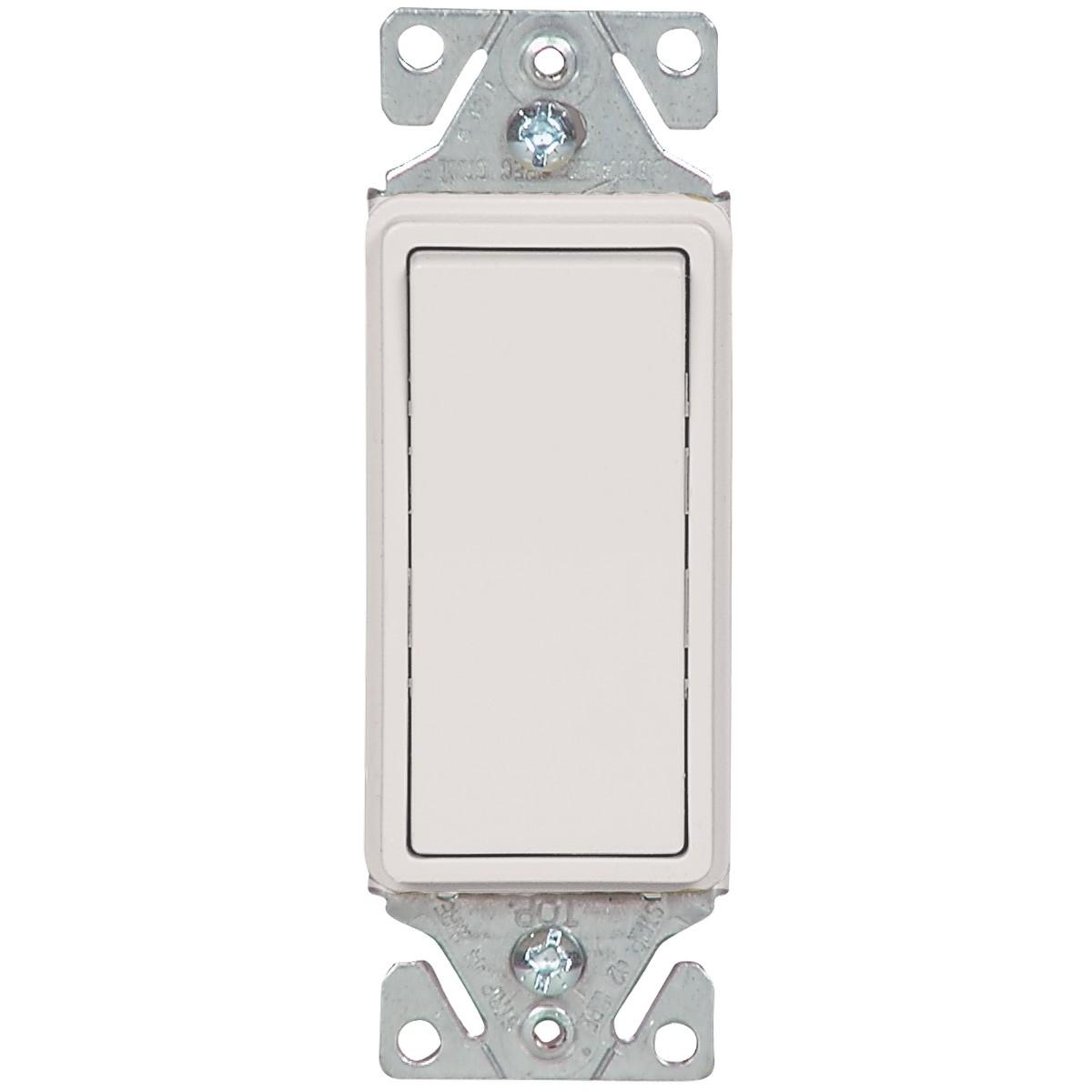 QUIET ROCKER SWITCH WHITE 3-WAY