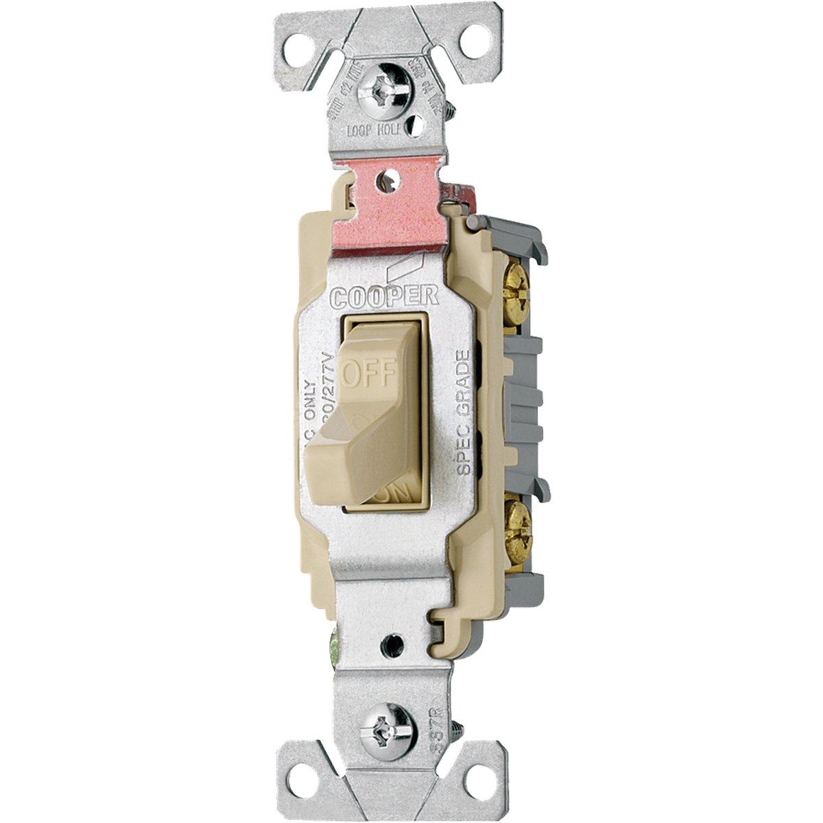TOGGLE SWITCH SP COMM 20A IVORY