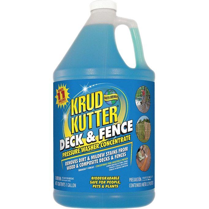 Krud Kutter Advanced Formula Deck and Fence Pressure Washer Concentrate 1 gallon