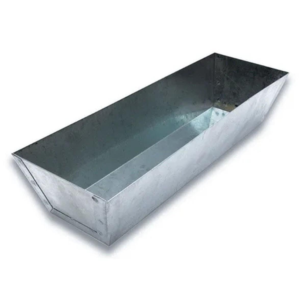 Marshalltown Handipan Series MP656 Mud Pan, 12-7/8 in L Bottom, 3-1/8 in W Bottom, Vinyl
