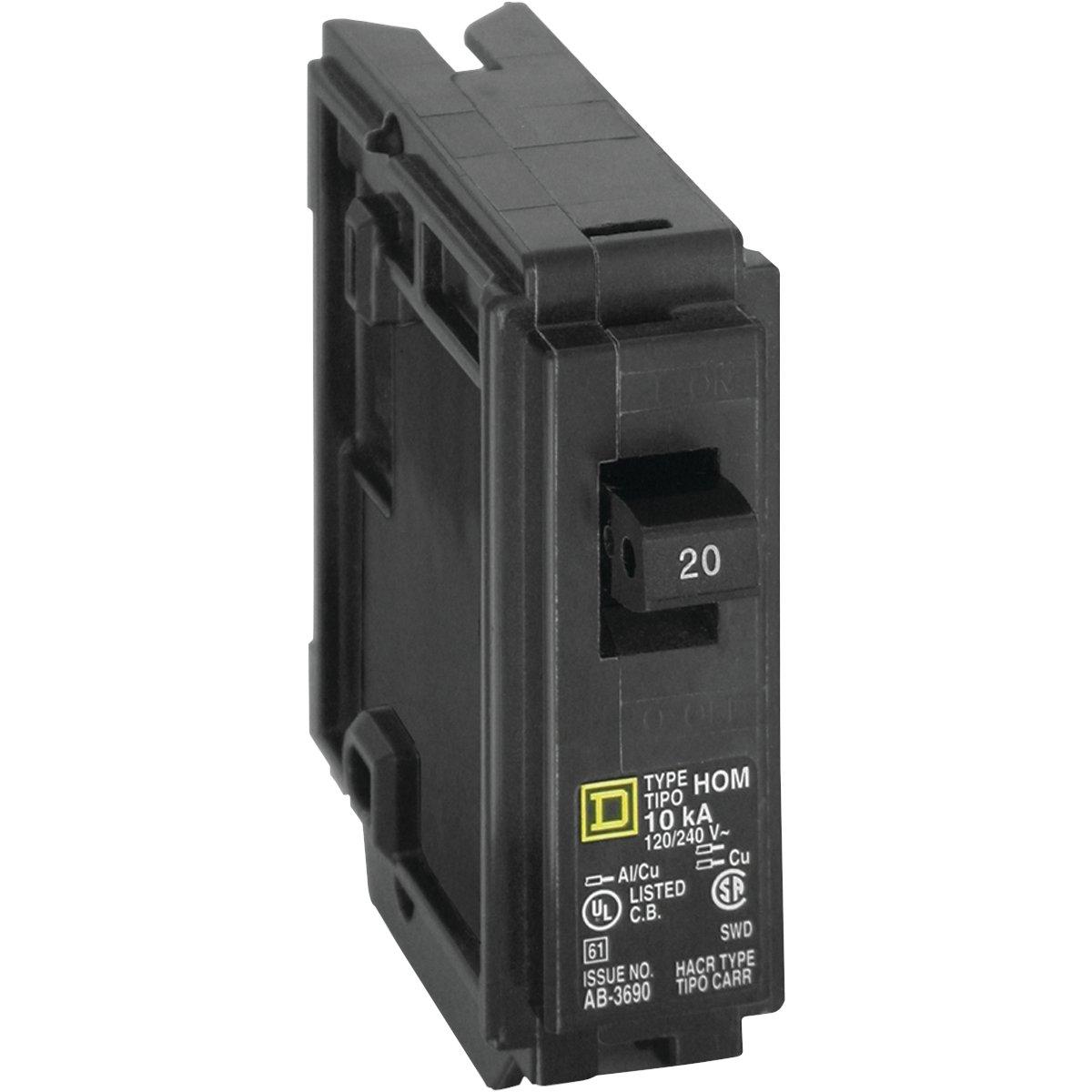 Hom120Cp 20A Sp Circuit Breakr