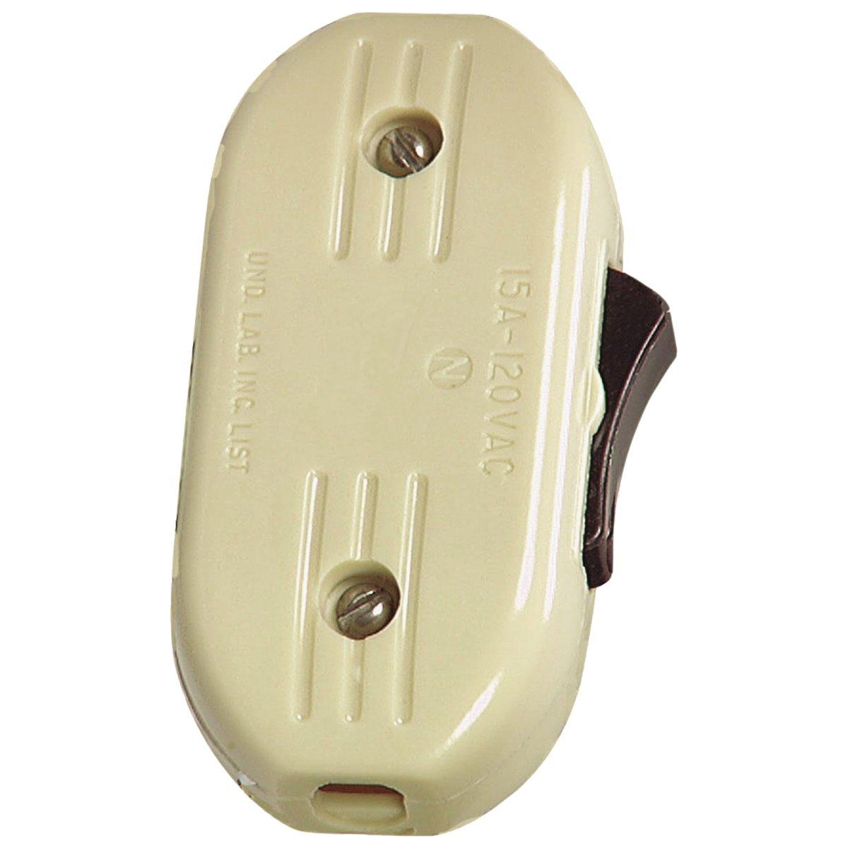 CORD SWITCH FEED THROUGH IVORY