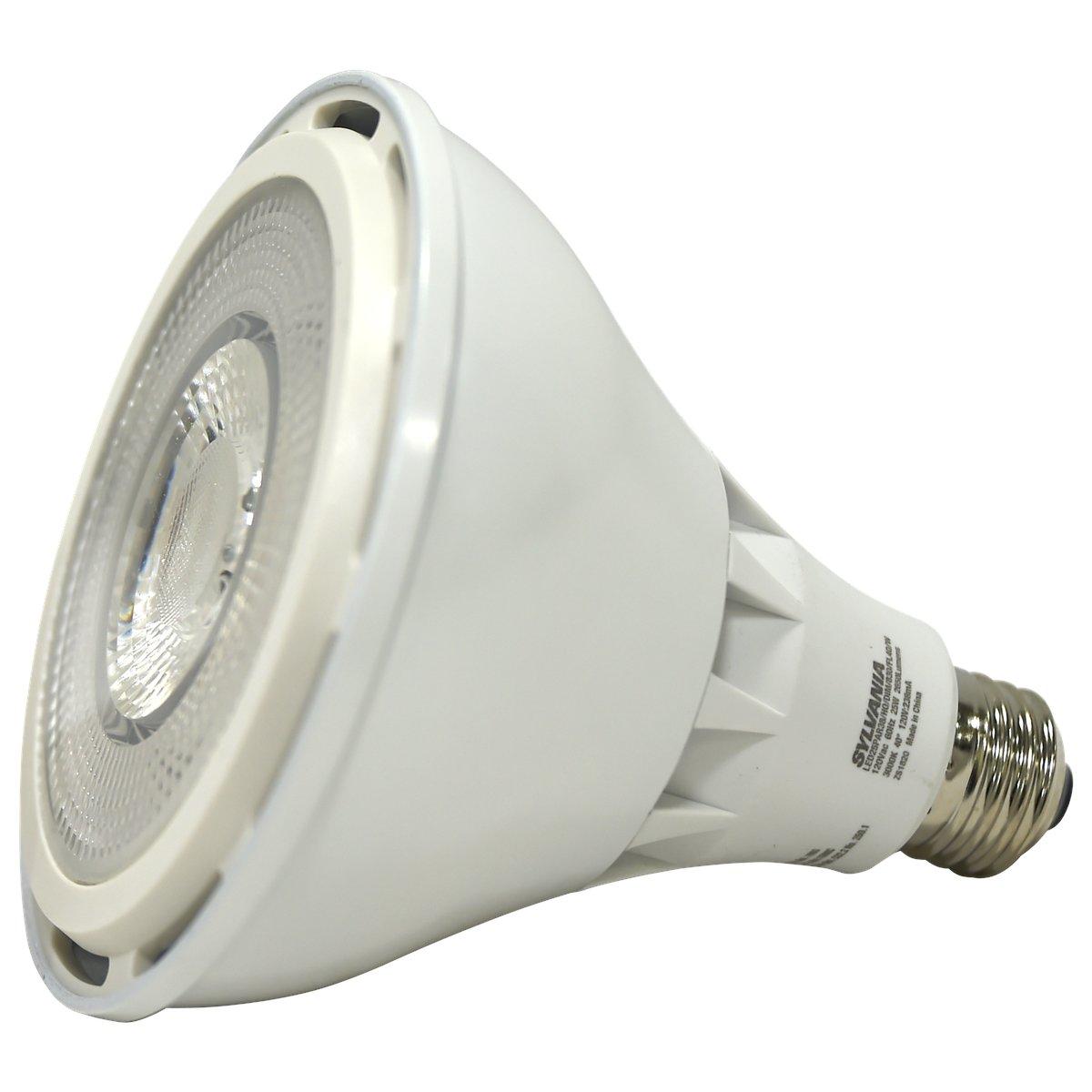 Sylvania 74793 PAR38 LED Flood Bulb 25W (250W Equivalent), Dimmable Natural White, E26 Base