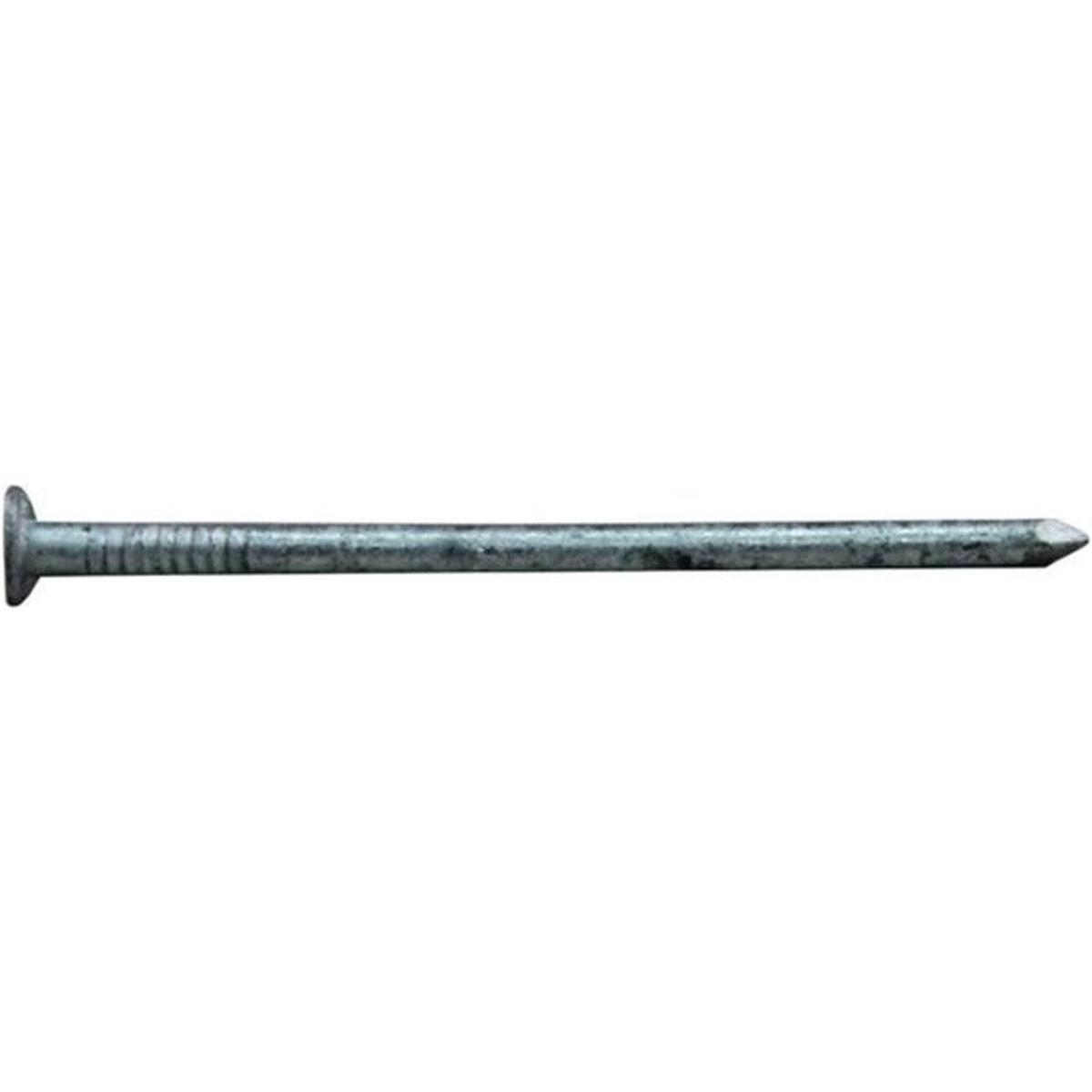 ProFIT 0057158 Box Nail, 8D, 2-1/2 in L, Steel, Hot-Dipped Galvanized, Flat Head, Round, Smooth Shank, 1 lb