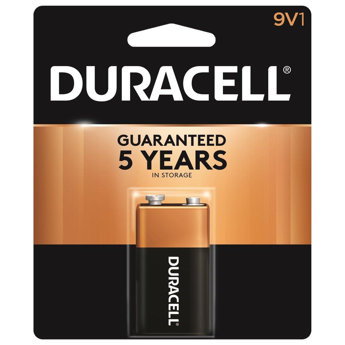 9V BATTERY DURACELL 1PK MN1604B1