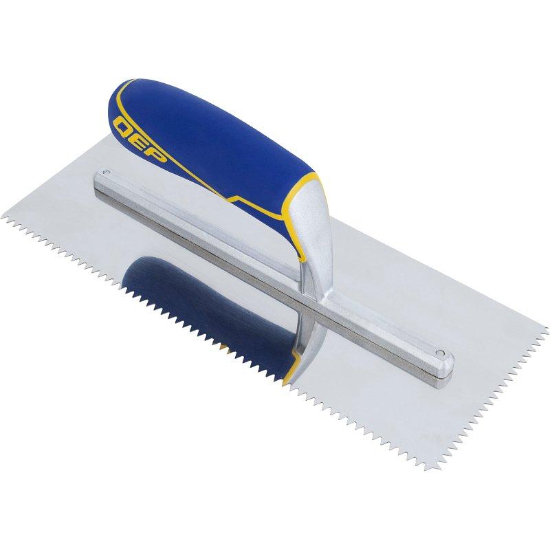 QEP 49917-12 Contoured Cushioned Grip Handle Trowel 11-in L x 4-1/2 in W