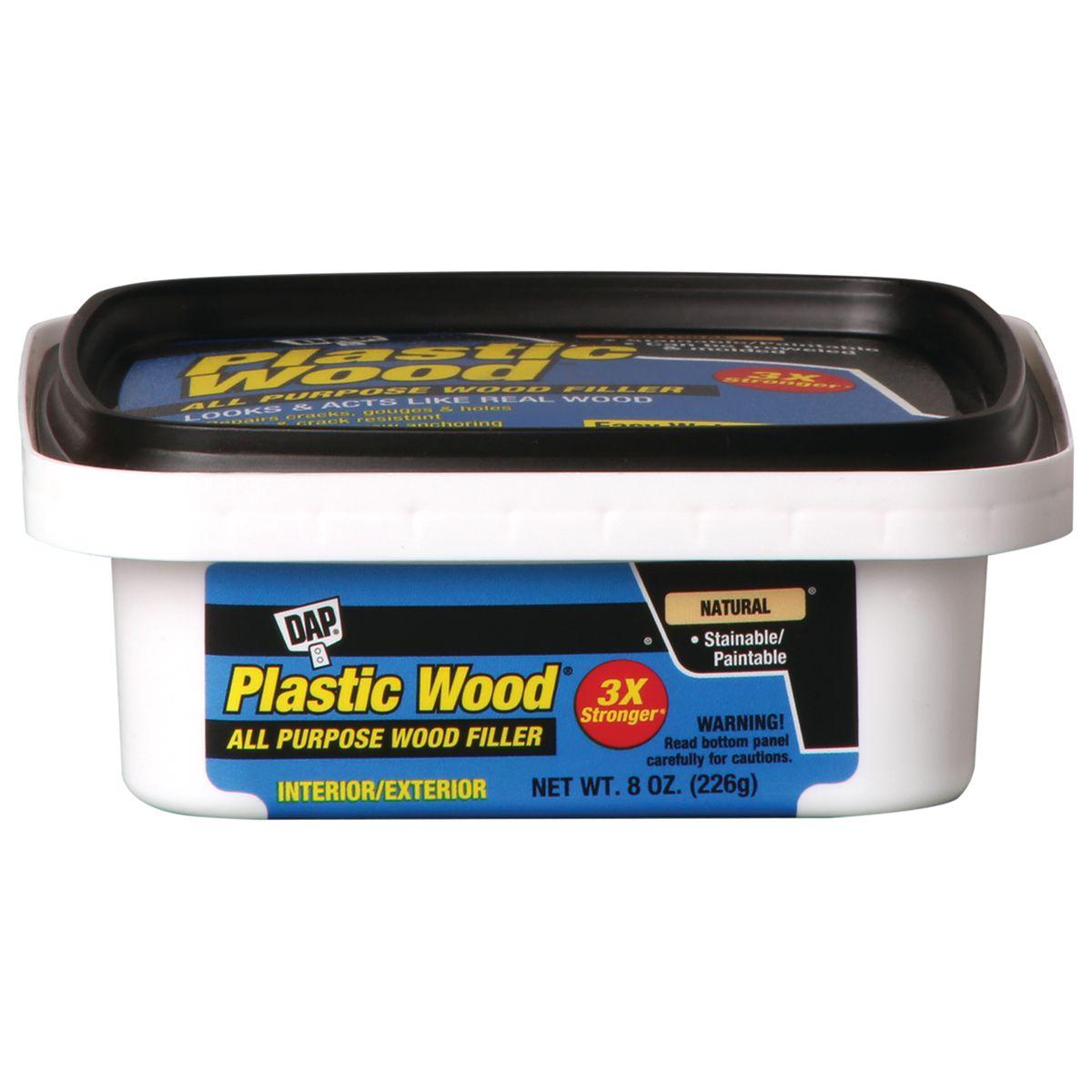 DAP 08135 Wood Filler, Paste, Musty, Natural, 8 oz