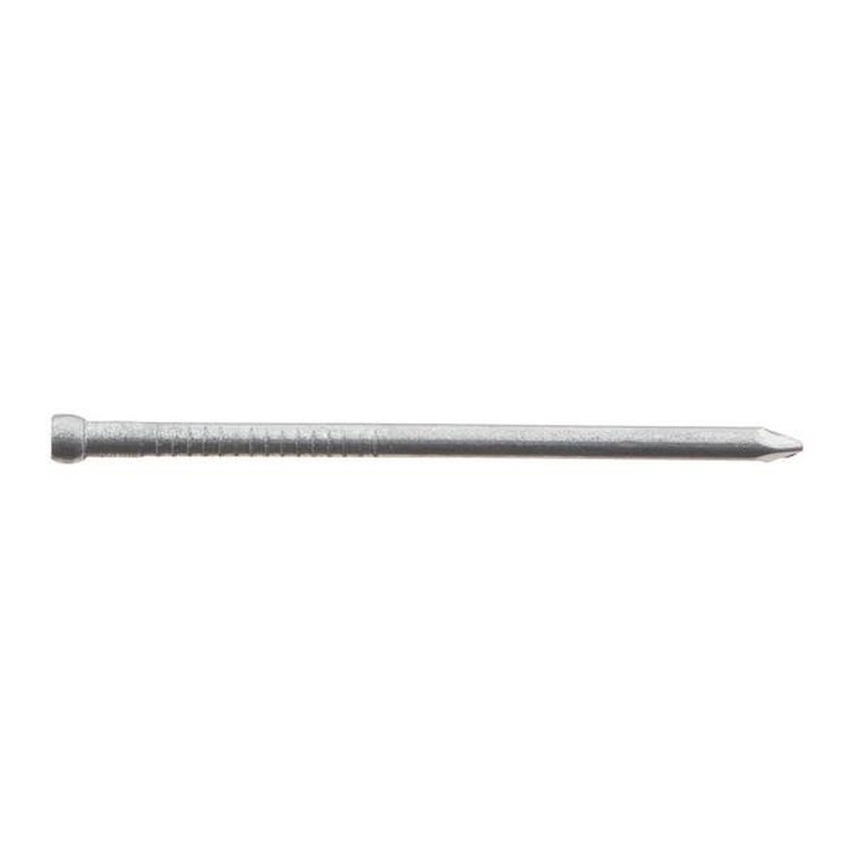 ProFIT 0059098 Finish Nail, 4D, 1-1/2 in L, Carbon Steel, Hot-Dipped Galvanized, Cupped Head, Round Shank, 1 lb