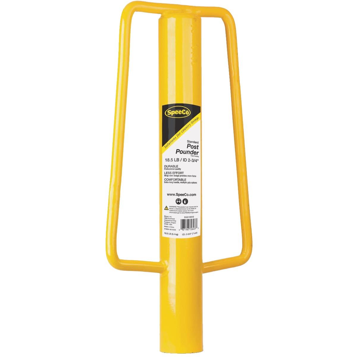 SpeeCo S16110510 T-Post Pounder, Metal, Gray