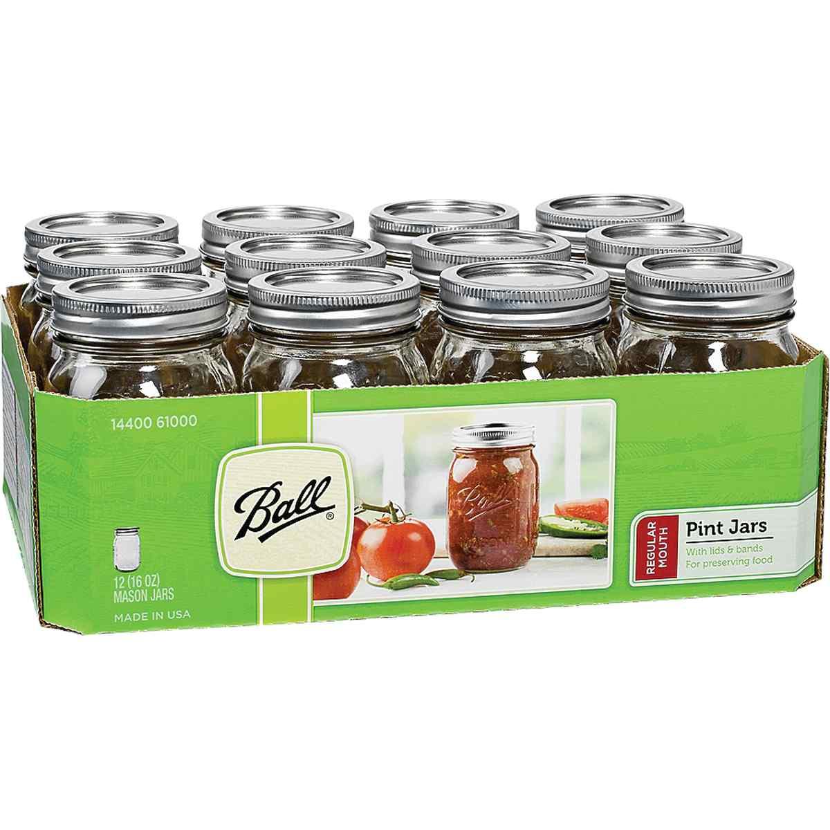 61000 PINT REGULAR CANNING JAR