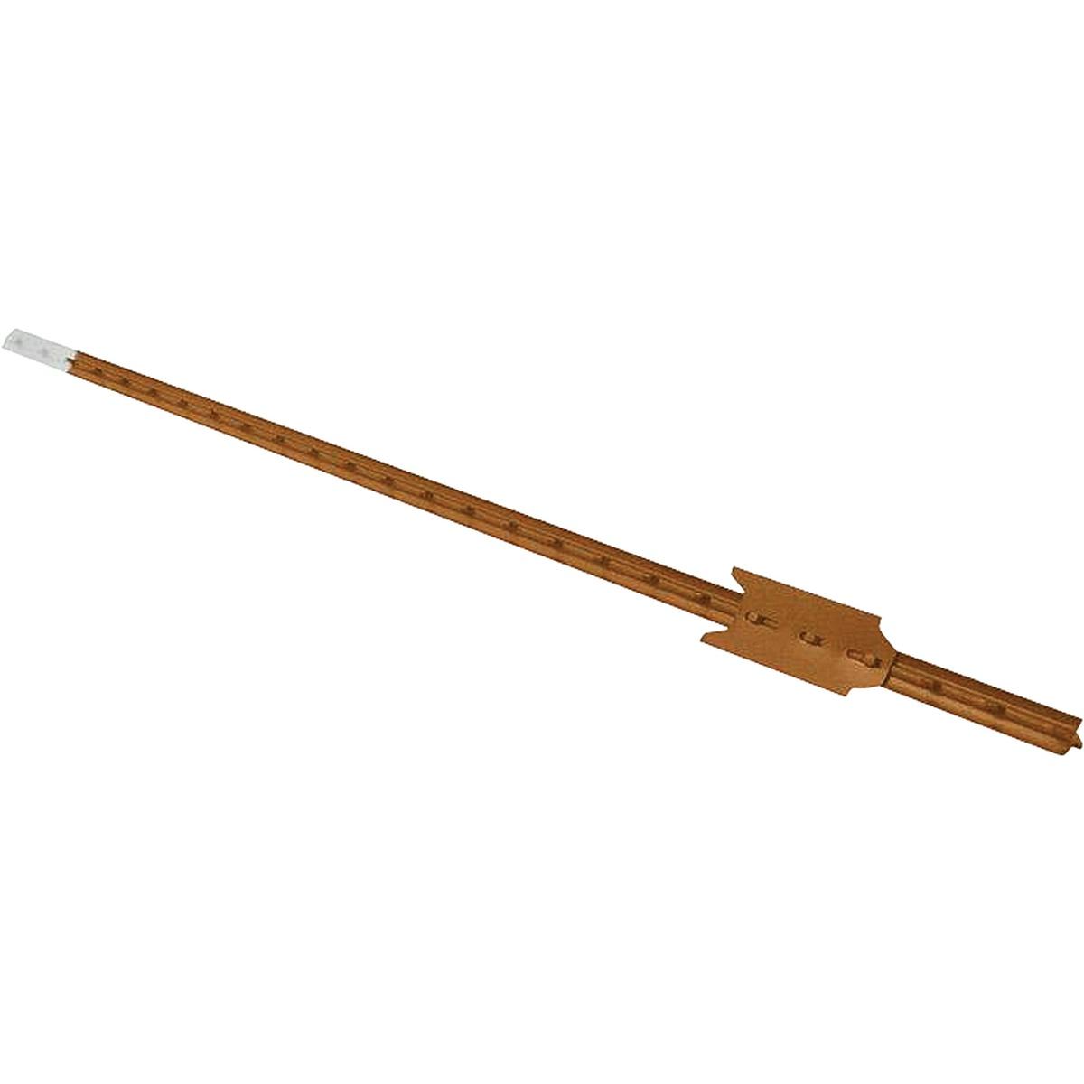 CMC TP133POR060 T-Post, 6 ft H, Steel, Orange/Silver