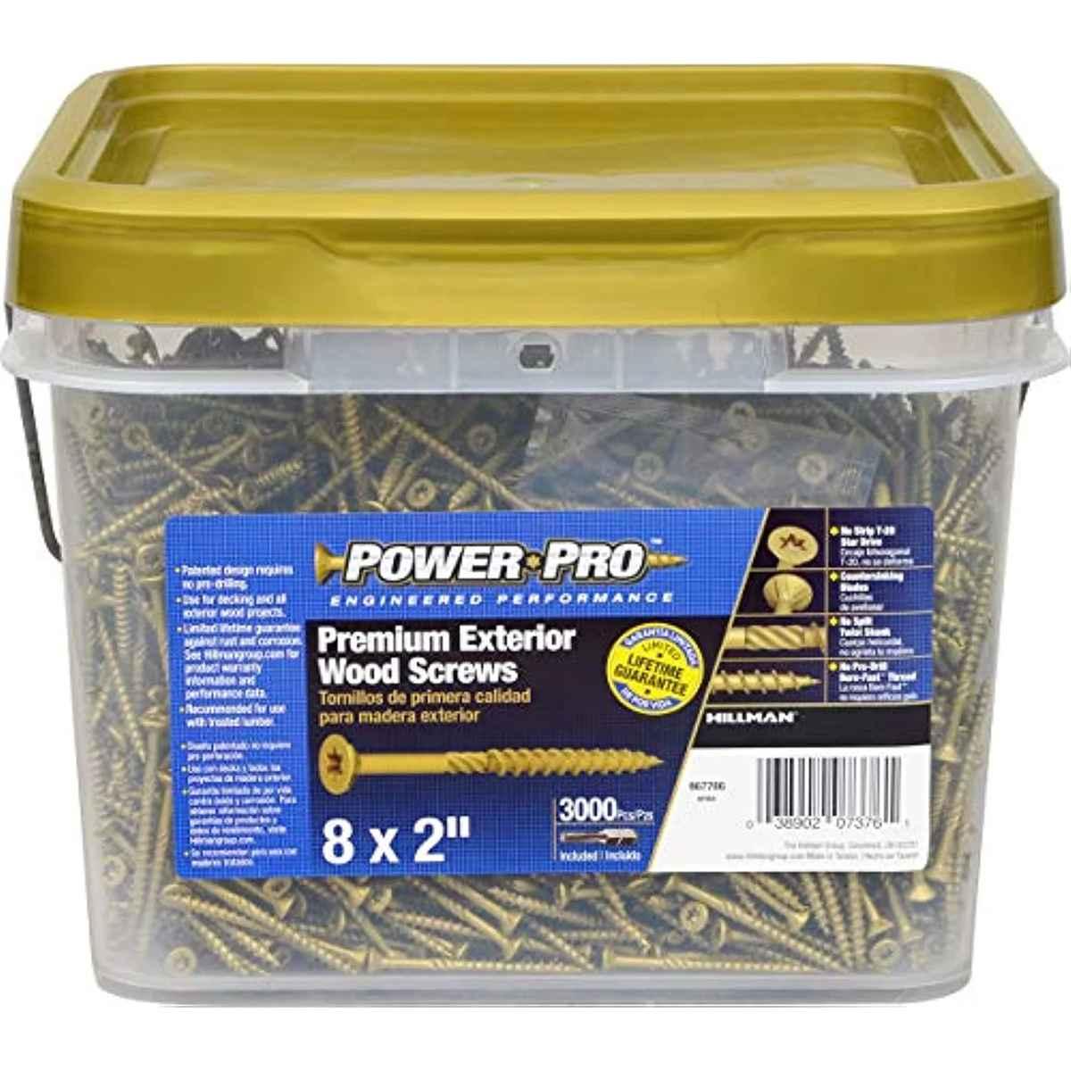 Star Deck Screw 8X2" Bckt 967786 Alt #1