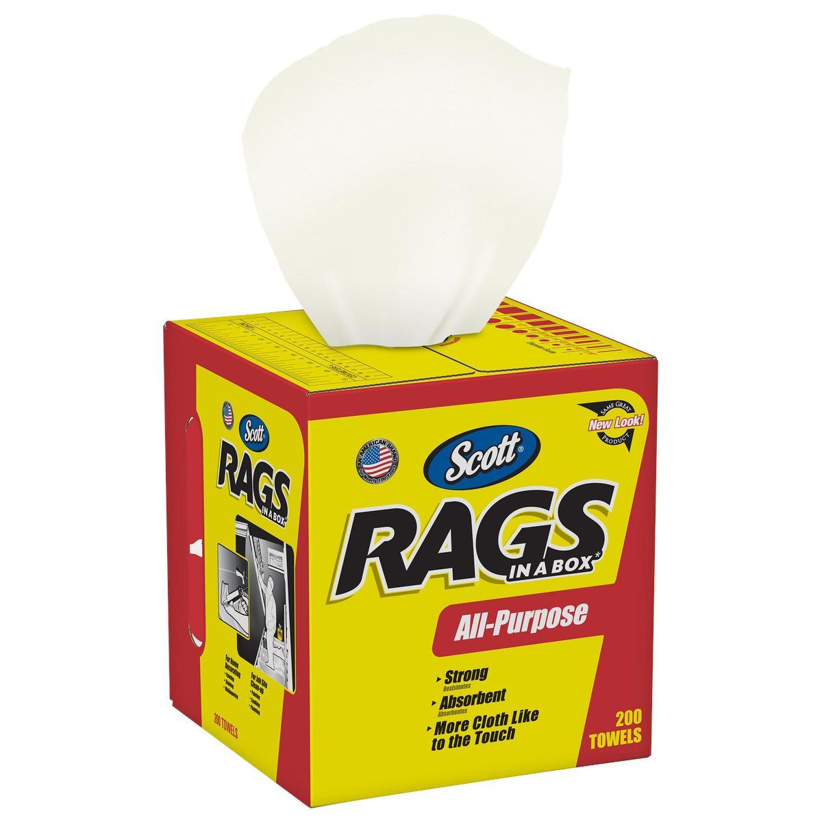 Scott 75260 Painter's Rag, White