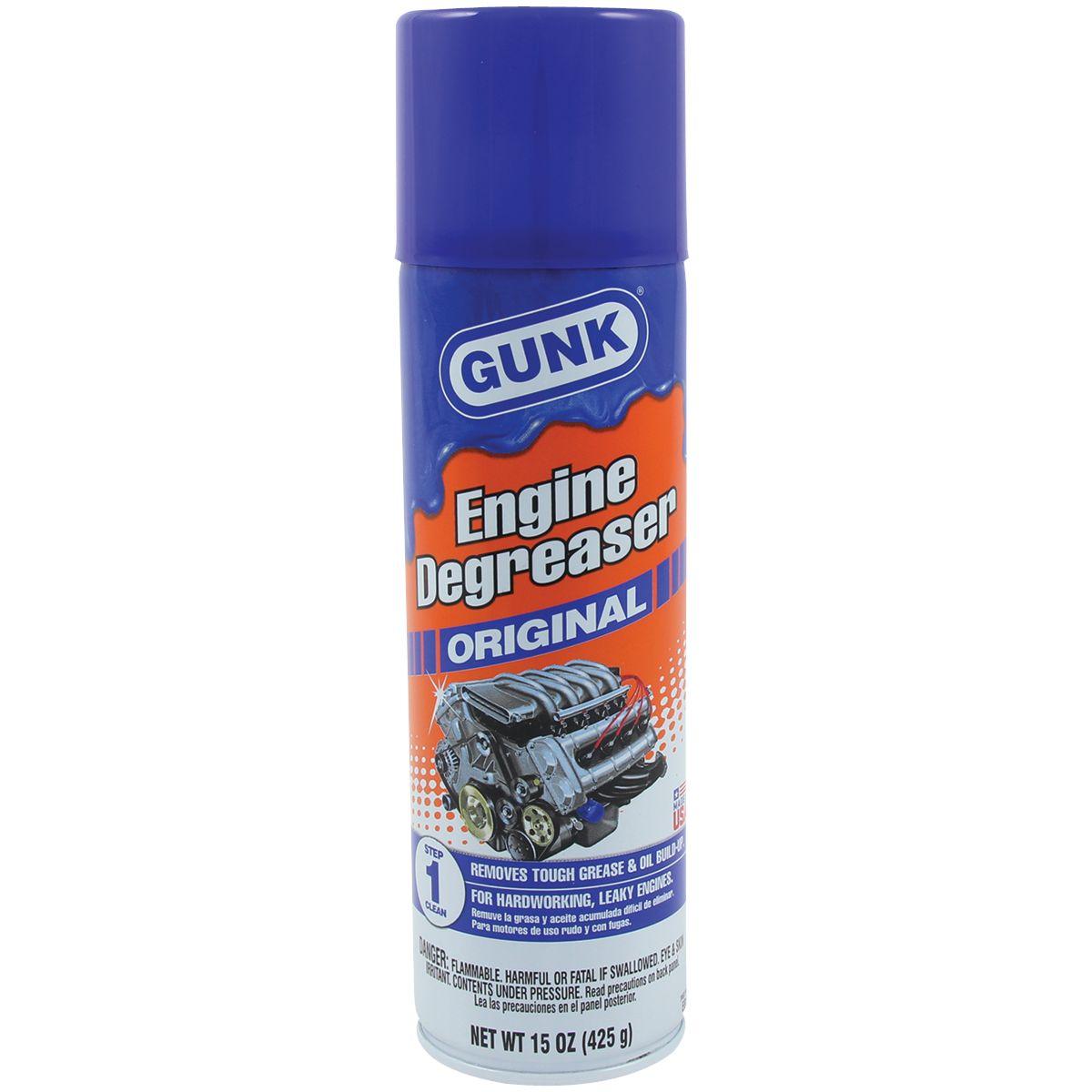 Gunk EB1 Engine Degreaser 15 oz Heavy-Duty Liquid Cleaner for Diesel Engines