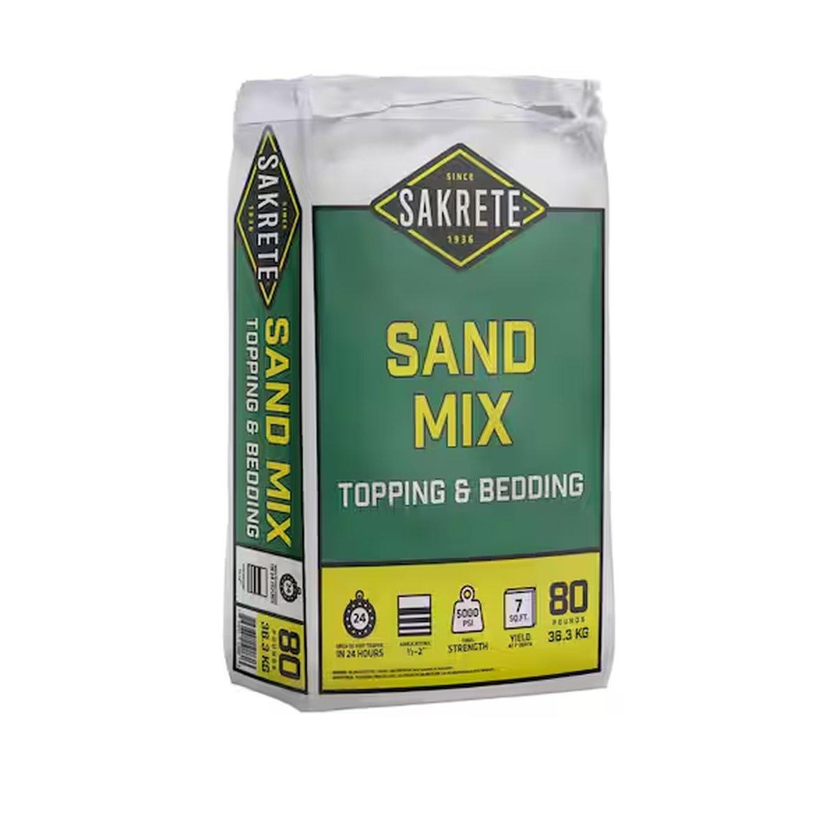 Sakrete Redi Mix 80 # Sand Mix(2/3 Cuft (Bg))