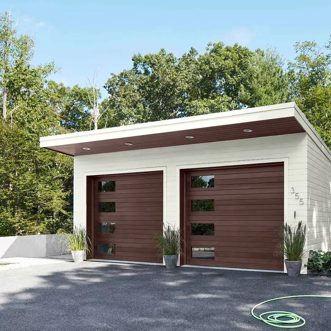 Garage Doors Mahogany P59130 View #3