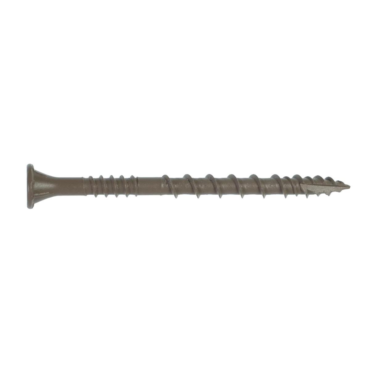 #10 2-1/2In Dsvt Quikguard Wood Screws Tan T25 5-Lb Box