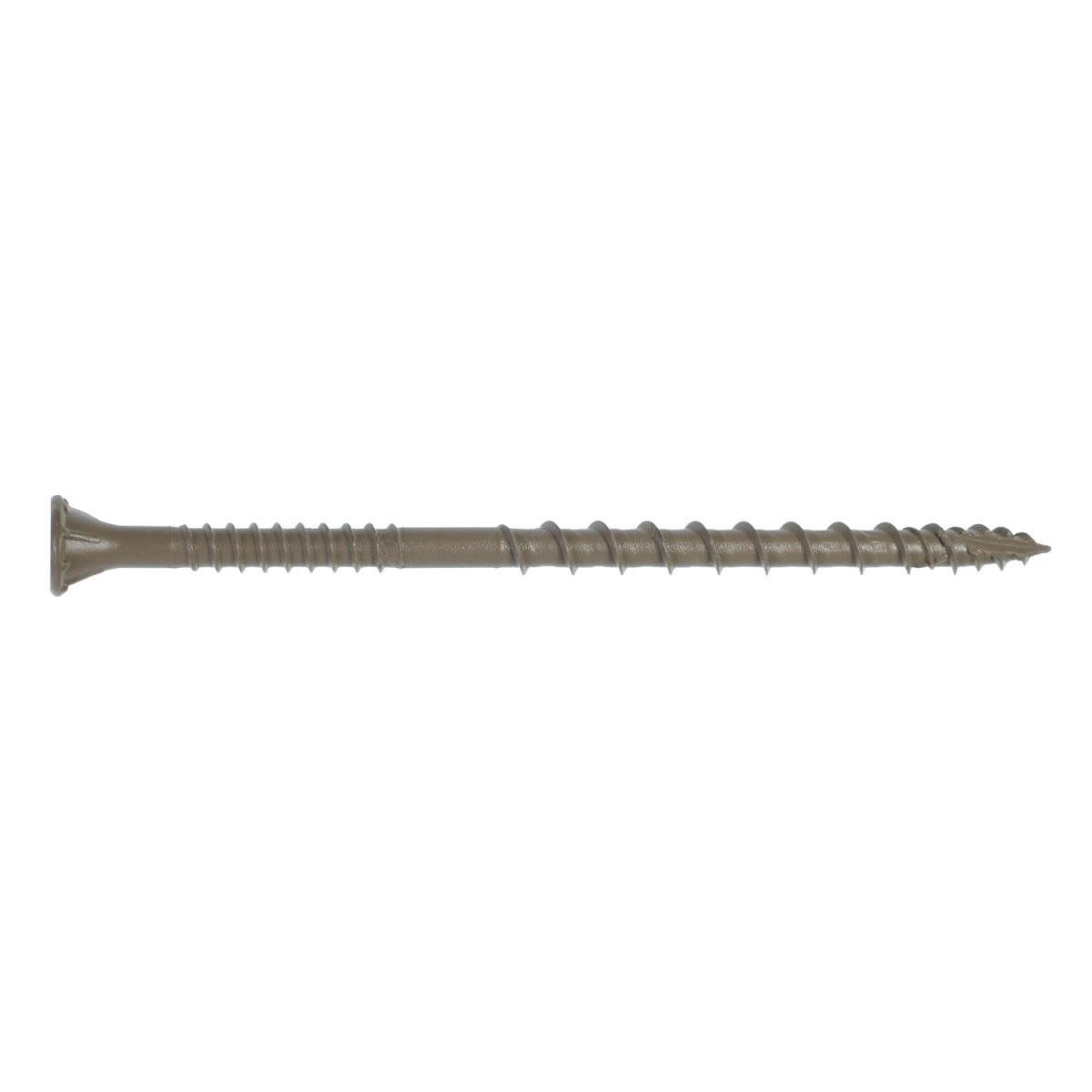 #10 3-1/2In DSV Deck Drive Wood Screw Tan T25 1-Lb Box