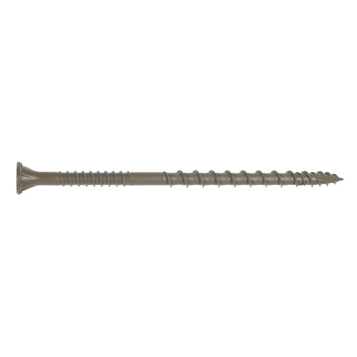 #10 3-1/2In DSV Deck Drive Wood Screw Tan T25 5-Lb