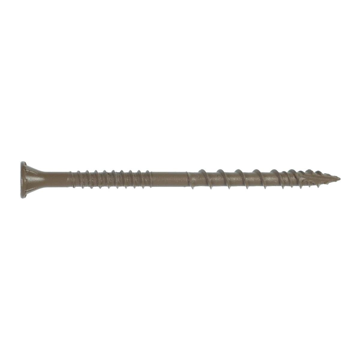 Deck Drive #10 X 3-in Screw TanBkt