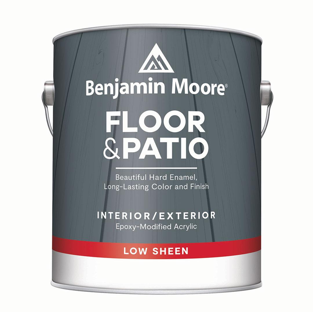 Floor & Patio Latex Enamel Low Sheen Deck Gray 1 Gallon