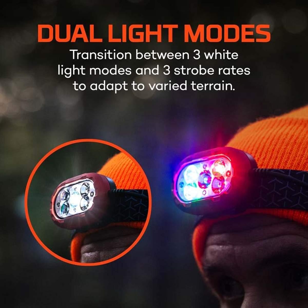 IllumaTrace Blood Tracker Headlamp, 800 Lumens Alt #3