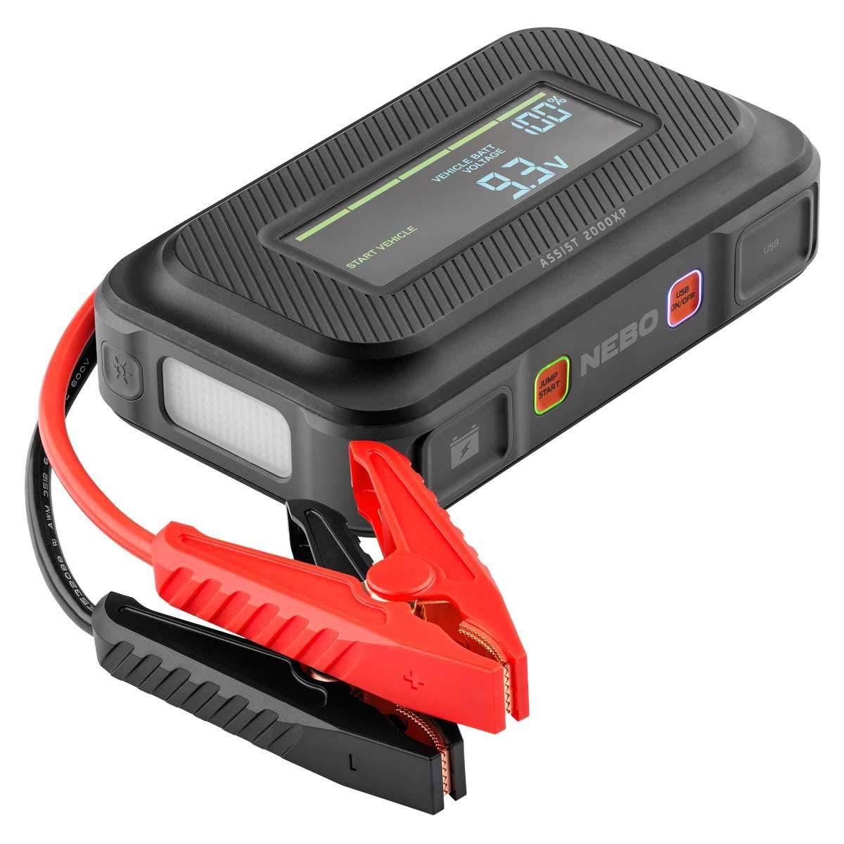 Assist 2000XP Jump Starter, 2000 Peak Amps, Power Bank & Light
