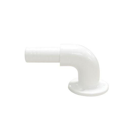 1-1/2 in 90 Degree Aluminum Quick Return Bracket, White