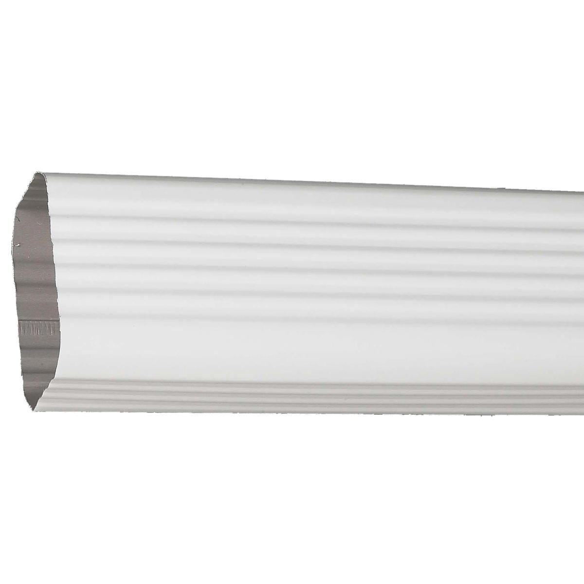DOWNSPOUT 2" x 3" 10' WHT ALUM