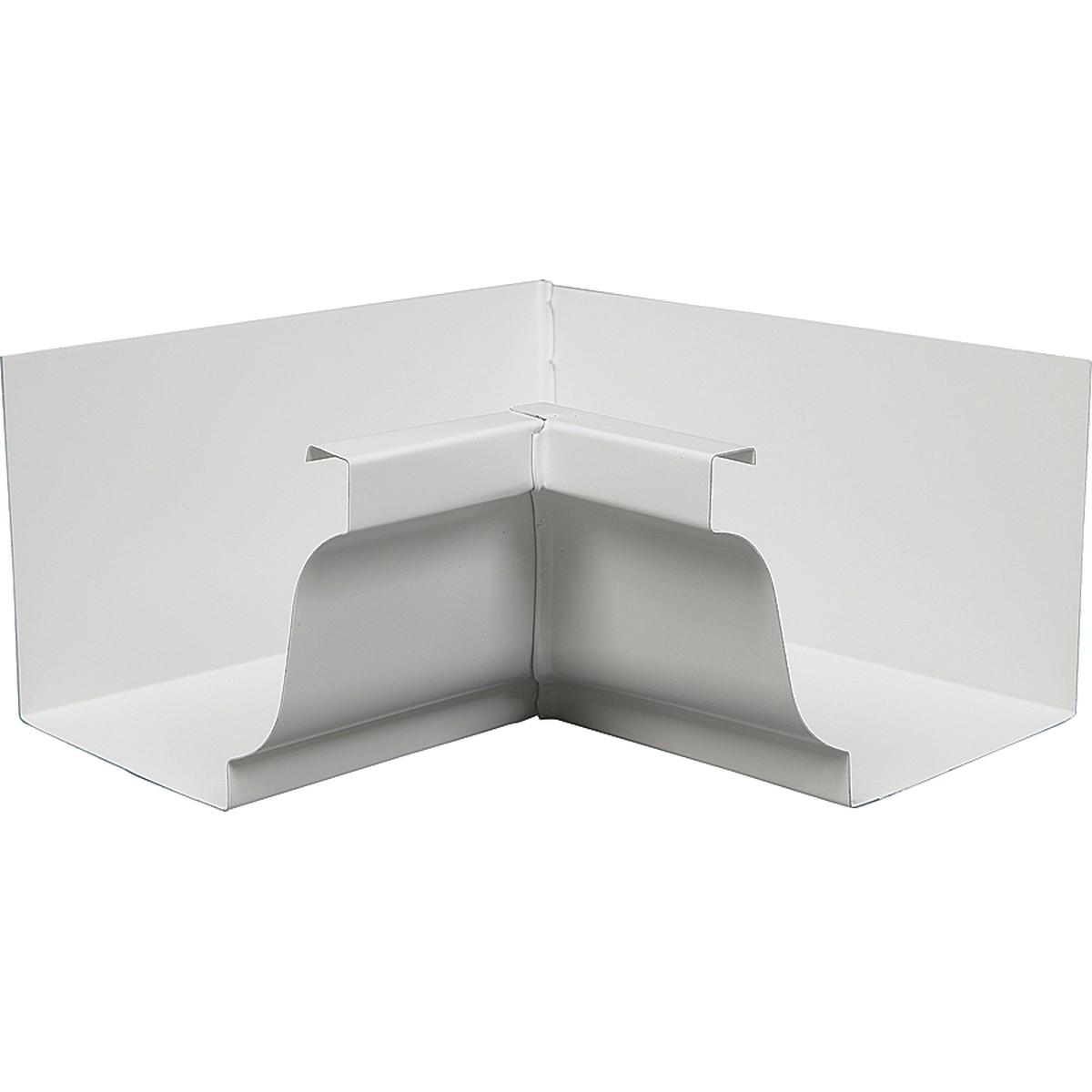 MITRE 5"K INSIDE WHT ALUM