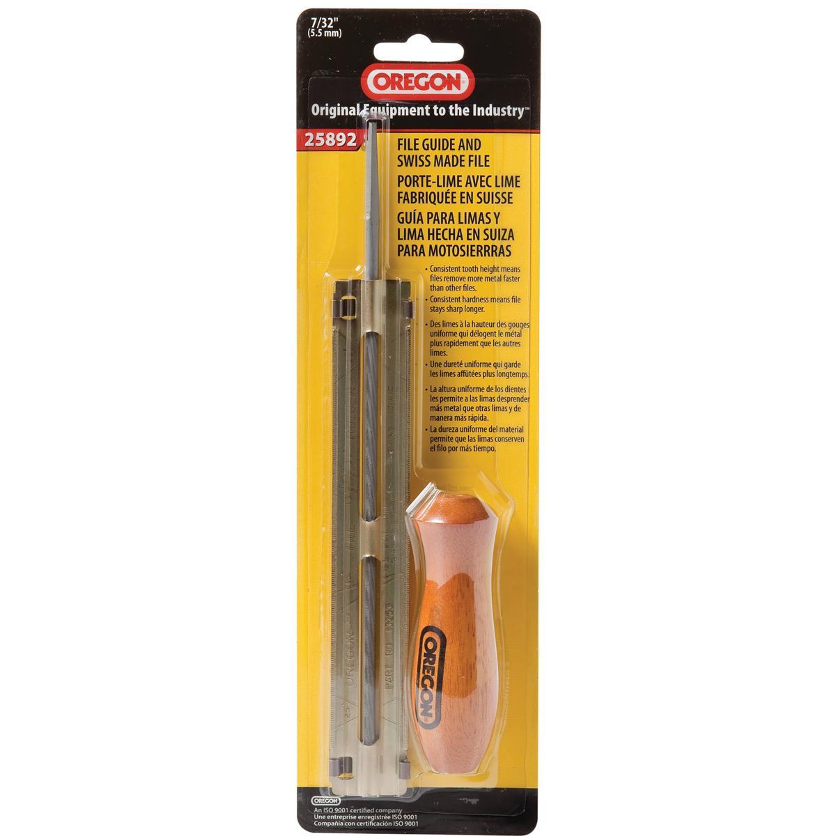 FILE GUIDE WITH 7/32" FILES