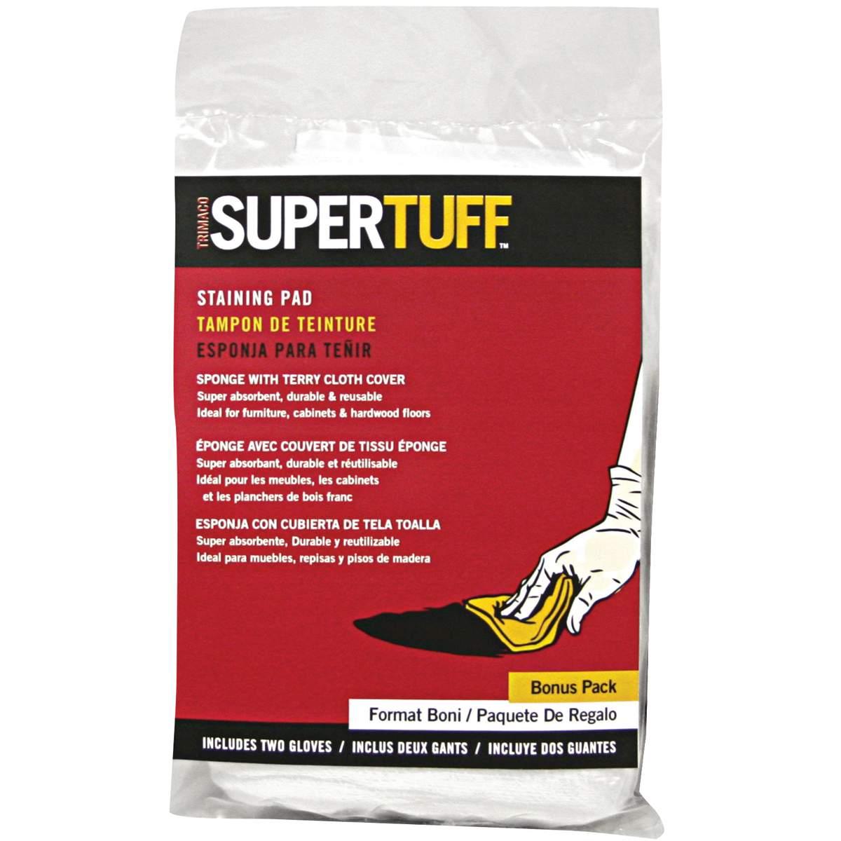 Trimaco SuperTuff Staining Pad with Gloves