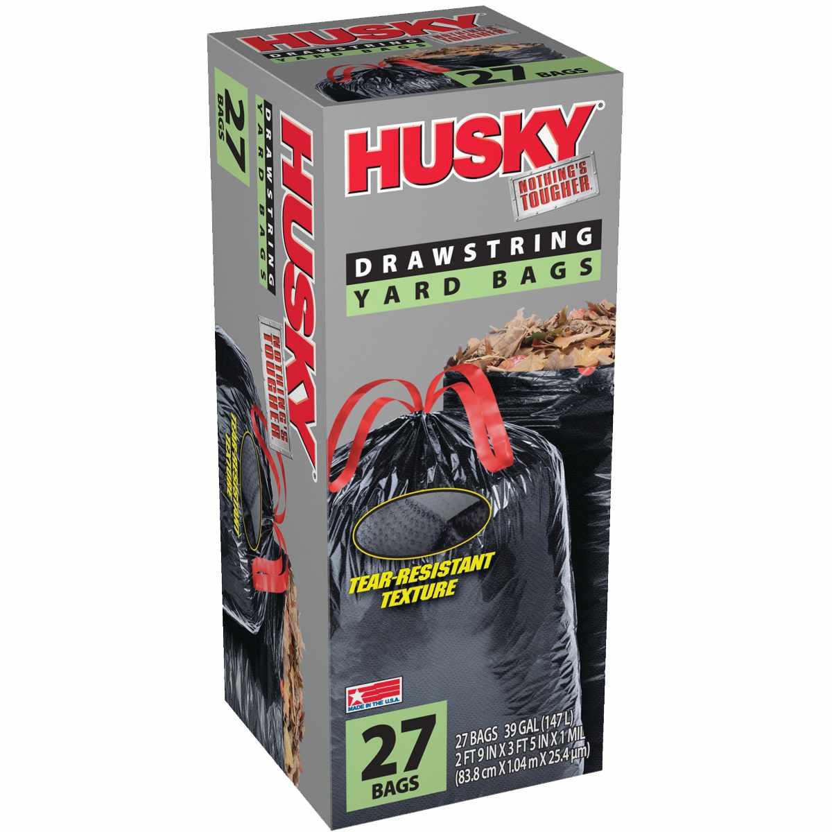 Husky 39 gal Contractor Yard Bag